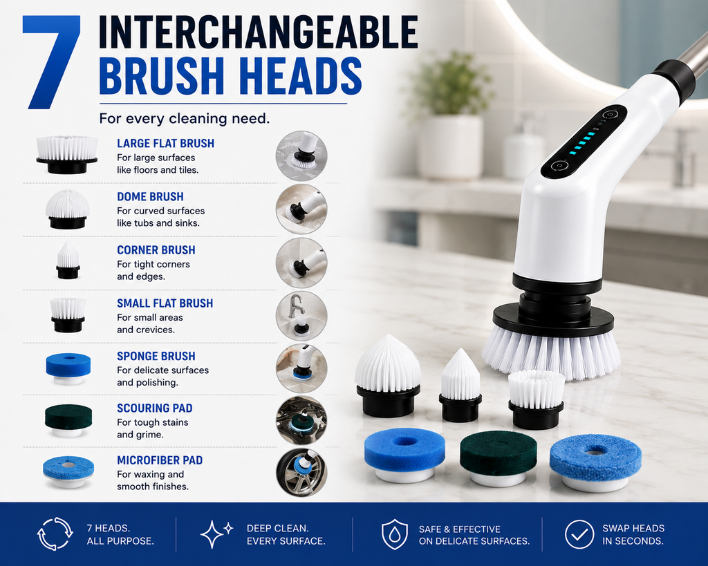 Spinova™ Electric Spin Scrubber